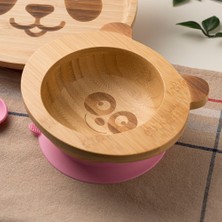 Mirabambino Panda Bambu Tabak Seti Mavi