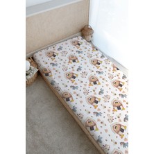 Tuğba Kuğu Baskılı Düz Çarşaf - Iconic Serisi - Cute Farm