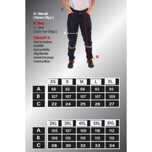 Selçuklu Plus 7/7 Gabardin Kışlık İşçi Pantolonu Tek Reflektörlü Kalın İş Pantolonu