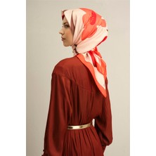 Armine Çiçek Desenli Saf İpek Sura Eşarp 9317D 31
