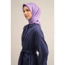 Armine Klasik Desenli Saf İpek Twill Eşarp 9348D 05