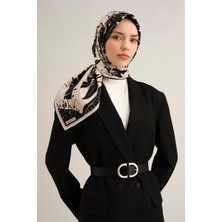 Armine Desenli Saf Ipek Sura Eşarp 9353-04