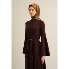 Armine Klasik Desenli Saf İpek Twill Eşarp 9301D 31