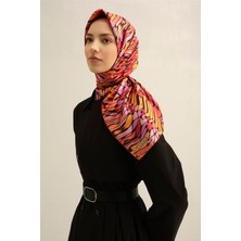Armine Soyut Desenli Saf İpek Sura Eşarp 9335D 33