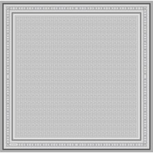 Armine Klasik Desenli Saf İpek Twill Eşarp 9301D 37