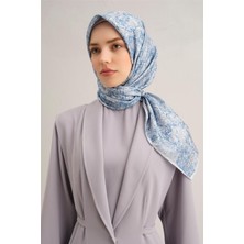 Armine Soyut Desenli Saf İpek Sura Eşarp 9311D 33