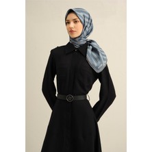 Armine Klasik Desenli Saf İpek Sura Eşarp 9351D 39