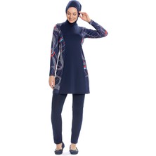 REMSA Likralı Tam Kapalı Tesettür Mayo 266 02 Lacivert