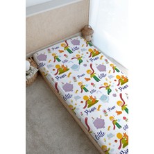 Tuğba Kuğu Baskılı Düz Çarşaf - For Baby Serisi - Küçük Prens ve Tilki