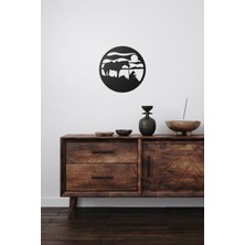 Saye Art Mdf Kovboy & Gündoğumu Tablo