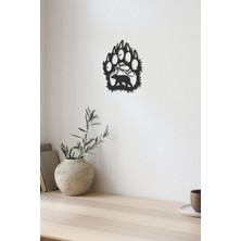 Saye Art Mdf Ayı & Pençe Tablo