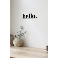 Saye Art Mdf Hello Yazı Tablo