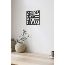Saye Art Mdf Kadın Portre Tablo