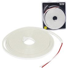 12VOLT Neon Esnek Hortum LED Beyaz ,gün Işığı,amber,mavi,kırmızı,yeşil Işık 5 Metre-Trafosuz