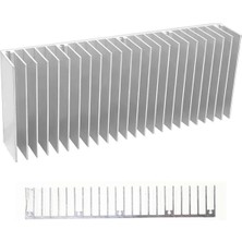 Alkatronik 15CM x 6cm x 2.5cm Alüminyum Metal Soğutucu Blok Radyatör Peltier Isı Düşürücü Amfi LED Entegre