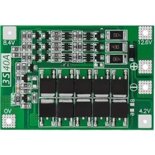 Alkatronik 3s 40A Bms Balans Lityum Batarya Koruma Kartı 3 Seri Hücreli Pil Li-Ion 18650 12.6V Matkap
