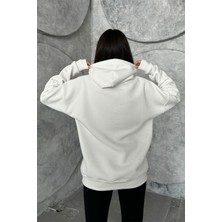 Zunop Kadın Kapüşonlu Oversize Sweatshirt