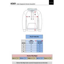 Zunop Kadın Kapüşonlu Oversize Sweatshirt