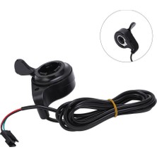 Alkatronik Elektrikli Bisiklet Gaz Kolu Scooter Motor Baş Parmak Hız Kontrol Ekransız Aksesuar Parça 23MM Alüm