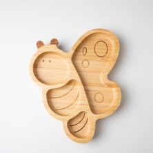 Mirabambino Arı Bölmeli Bambu Tabak Yeşil