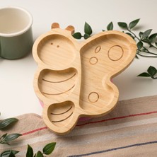 Mirabambino Arı Bölmeli Bambu Tabak Yeşil