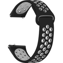 Dmay Amazfit Gts  - Gts 2 - Gts 2e Uyumlu Delikli Spor Kordon 20MM