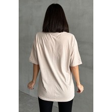 Zunop Kadın Oversize T-Shirt