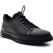 Komcero 3Y0461 Streçli Deri Hafif Erkek Sneakers Ayakkabı