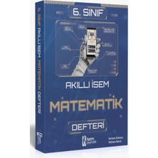 İSEM Yayıncılık   (Sınıf: 6) 2025 Akıllı İsem  Matematik Defteri