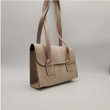 Lunova Bags Lunova Velvetcharm – Kadife Dokulu Şık Omuz Çantası
