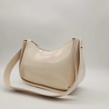 Lunova Bags Lunova Glossy Chic – Parlak Omuz Çantası