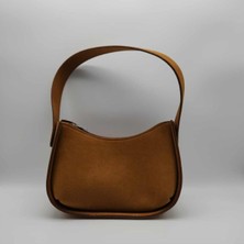Lunova Bags Lunova Suede Grace – Kadife Dokulu Omuz Çantası