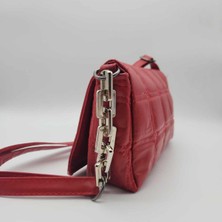 Lunova Bags Lunova Gridbag - Kapitone Detaylı Kadın Omuz ve Çapraz Çanta