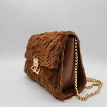 Lunova Bags Lunova Velvet Luxe - Zincir Askılı Kadın Omuz ve El Çantası