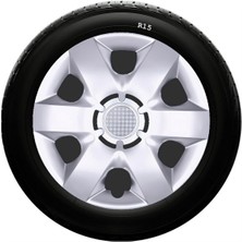 Sjs Sks Toyota Jant Kapağı 15 Inc Kırılmaz 1 Takım 4 Adet NO:310