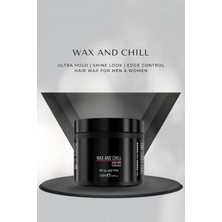 Homenter By Mia Wax And Chill Aqua Saç Şekillendirici Wax I Güçlü Tutuş | Parlak Görünüm 130ml