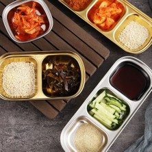 Metal Tekli - Mini Salata, Kahve Yanı Lokumluk, Sunum Kasesi, Sosluk, Çerezlik, Kahvaltılık - 4 Adet