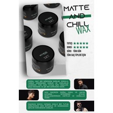 Homenter By Mia Matte And Chill Saç Şekillendirici Wax | Güçlü Tutuş | Parlak Görünüm 130ml