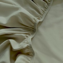 %100 Pamuk Bağcıklı Nevresim Takımı-Yeşil Bahçe Model - Emnvizyontekstil