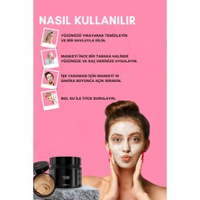 BY MIA Scalp And Face Kil Maskesi Yeşil Elma Kokulu Arındırıcı Cilt Gözenek Temizliği 450 gr