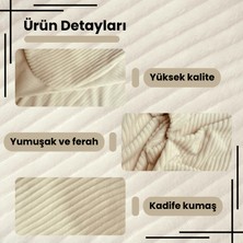 Funzy Fitilli kadife döşemelik kumaş koltuk, berjer, kırlent ıçin döşemelik kumaşı oekoteks100