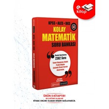 KPSS ALES DGS Kolay Matematik E-Soru Bankası