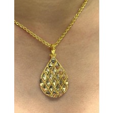 HAKAN GÜLER KUYUMCULUK  14 Ayar Altın Baklava Model Kolye Ucu 2720-10