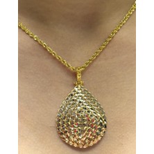 HAKAN GÜLER KUYUMCULUK  14 Ayar Altın Pullu Model Kolye Ucu 2720-7