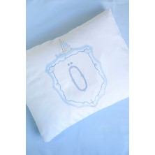 Nou Harf Serisi Ö Harfi Bebek Nevresim Seti (100X150) - Noble Serie Mavi