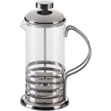 Paslanmaz Çelik Gövdeli French Press Kahve ve Çay Demleme Aparatı