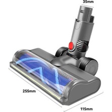 Özelsa Dyson V6 DC58 DC59 DC62 DC72 DC74 Elektrikli Süpürgeler Için Uyumlu Başlık Temizleyici Sert Zemin Halıları Için Başlık Yedek Parçası (Yurt Dışından)