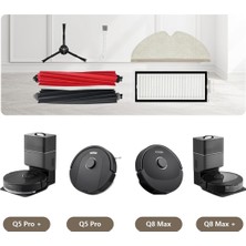 Özelsa Roborock Q8 Max /q8 Max +/q5 Pro/q5 Pro+ Elektrikli Süpürge, Aksesuar Seti Için Uyumlu Yedek Parçalar (Yurt Dışından)