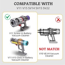 Özelsa Dyson V11 V15 SV14 SV15 SV22 Elektrikli Süpürge Aksesuarları Için Toz Haznesi Yedek Parçası Toz Haznesi Üst Sabit Sızdırmazlık Halkaları (Yurt Dışından)