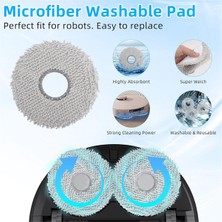Özelsa Ecovacs Deebot T30 Omni / T30 Pro Omni Elektrikli Süpürge Ana Yan Fırça Hepa Filtreler Paspas Bezi Toz Torbaları Aksesuarlar (Yurt Dışından)